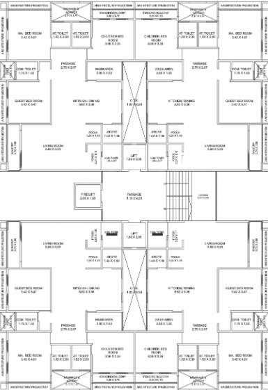  embe opulence Tower A Cluster Plan