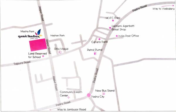 gulshan-e-chistiya Location Plan