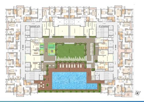  vasant-blossom VASANTOASIS BLOSSOM BLDG 20 WING A AND WING B Cluster Plan