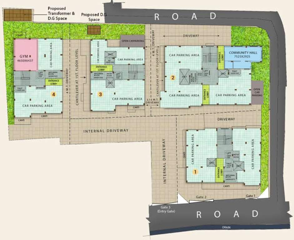  tolly court Master Plan