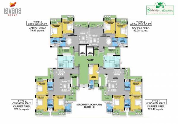  celebrity-medows-block-e Celebrity Medows Block E Cluster Plan