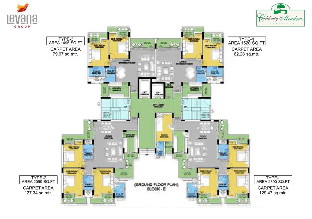  celebrity medows block e Celebrity Medows Block E Cluster Plan