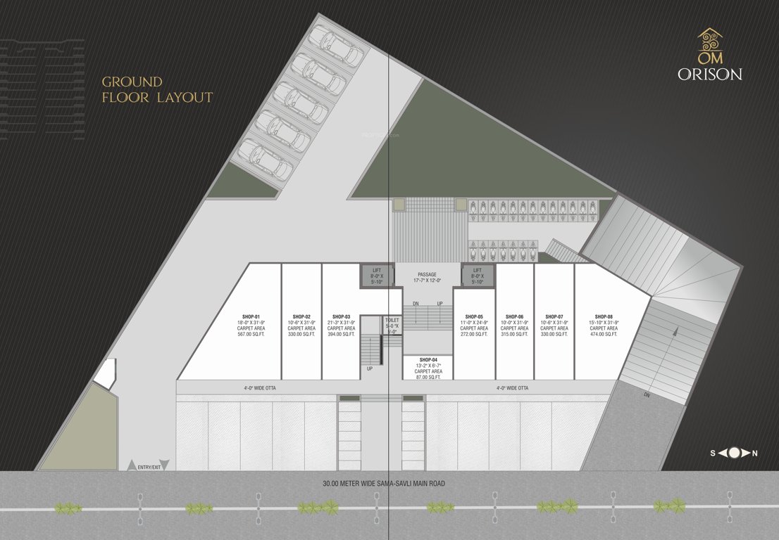  om orison Block A Cluster Plan