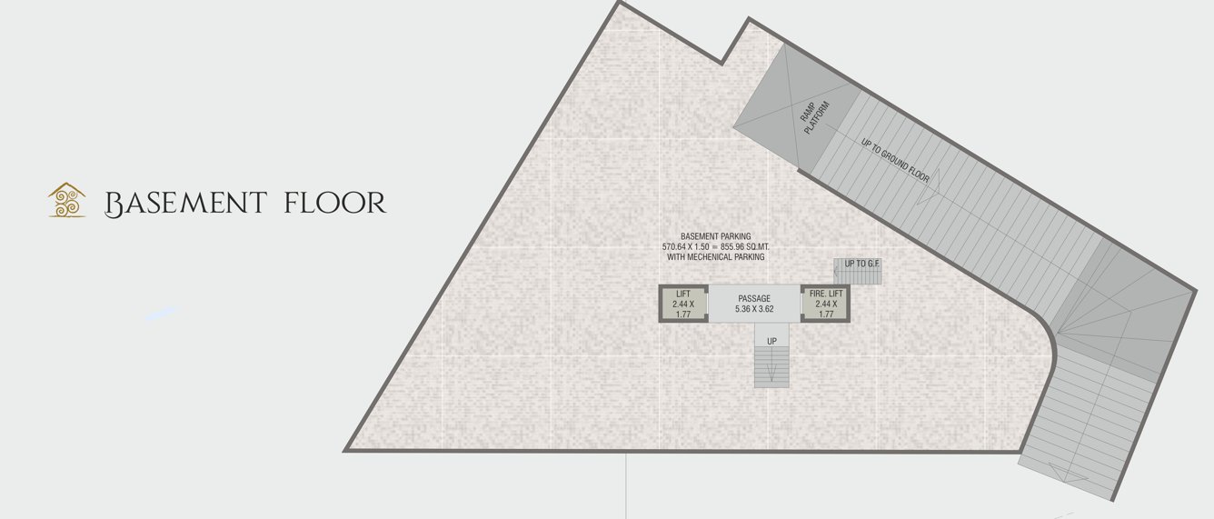  om orison Block A Cluster Plan For Basement Floor