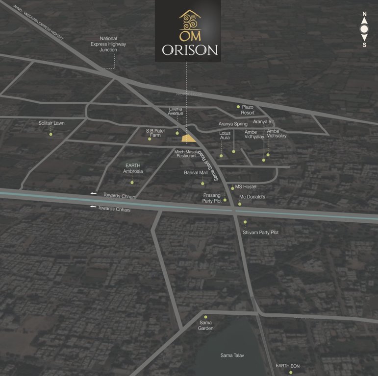  om orison Location Plan