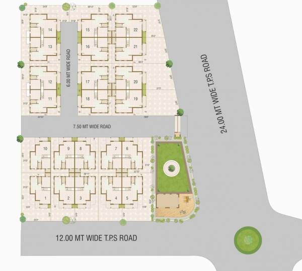  shivalay-white-house Layout Plan