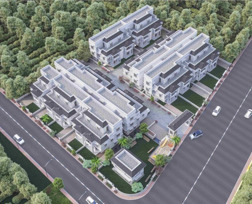  shivalay white house Elevation