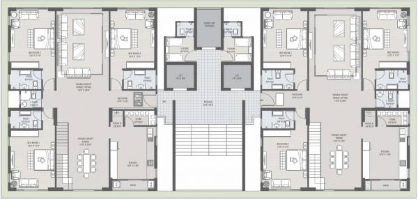Block B, C & E Cluster Plan for 19th Floor surya-signature Block B, C & E Cluster Plan for 19th Floor