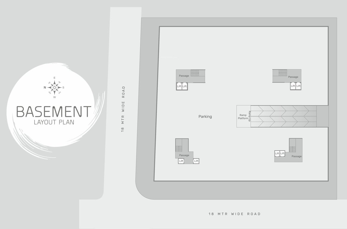 highlife A To D Cluster Plan For Basement Floor 