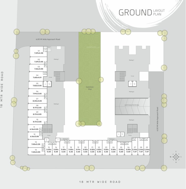  highlife A To D Cluster Plan For Ground Floor