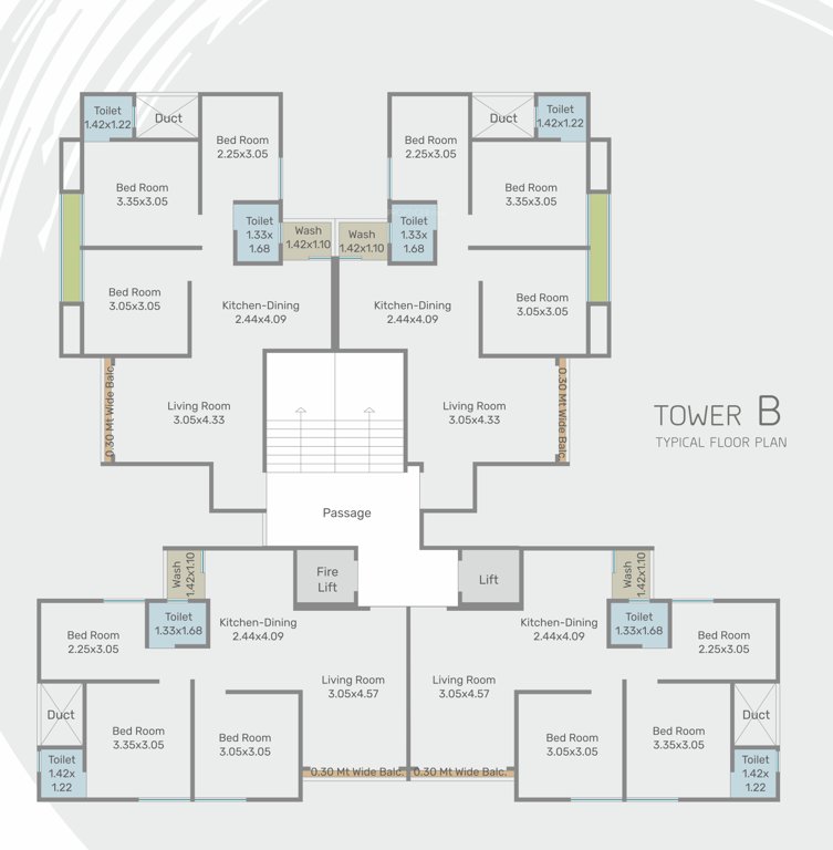 highlife B Typical Cluster Plan