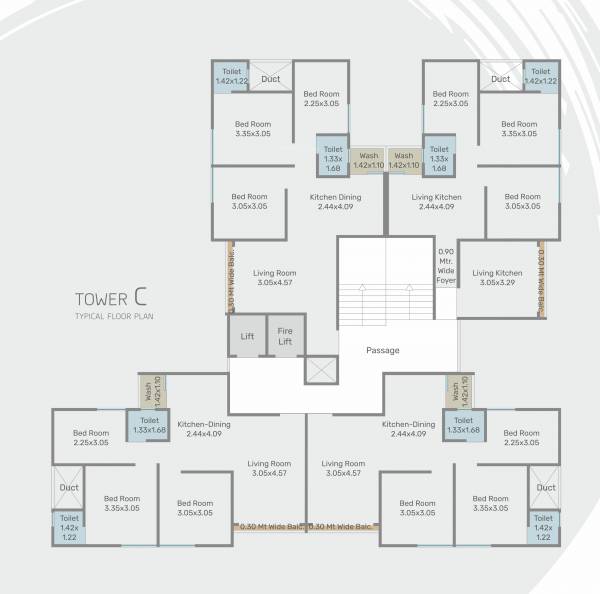 highlife C Typical Cluster Plan