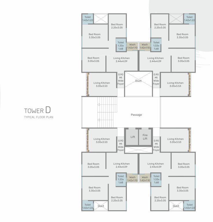  highlife D Typical Cluster Plan
