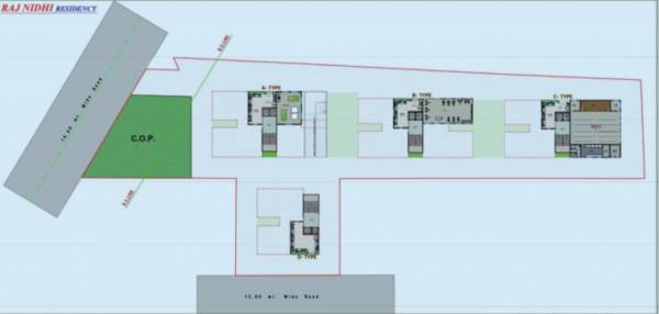 Layout Plan nidhi-residency Layout Plan