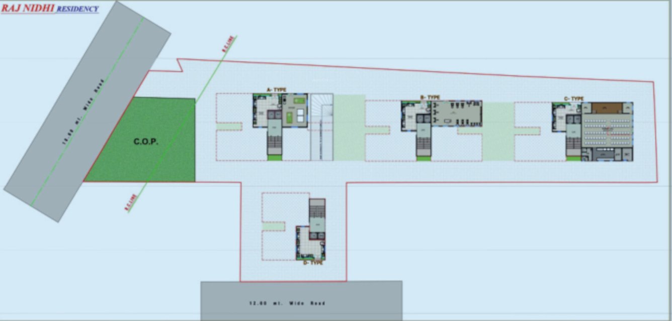 nidhi residency Layout Plan