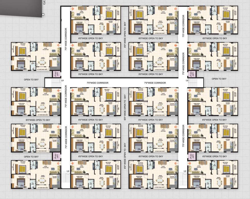  asr homes ASR Homes Cluster Plan