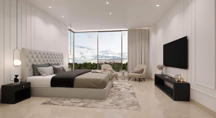  elysian tower b Living Area