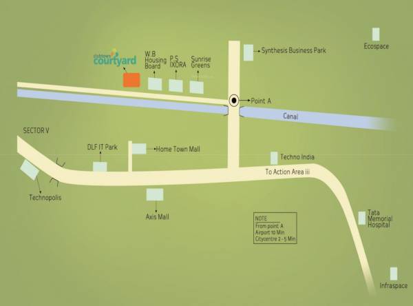  courtyard Location Plan