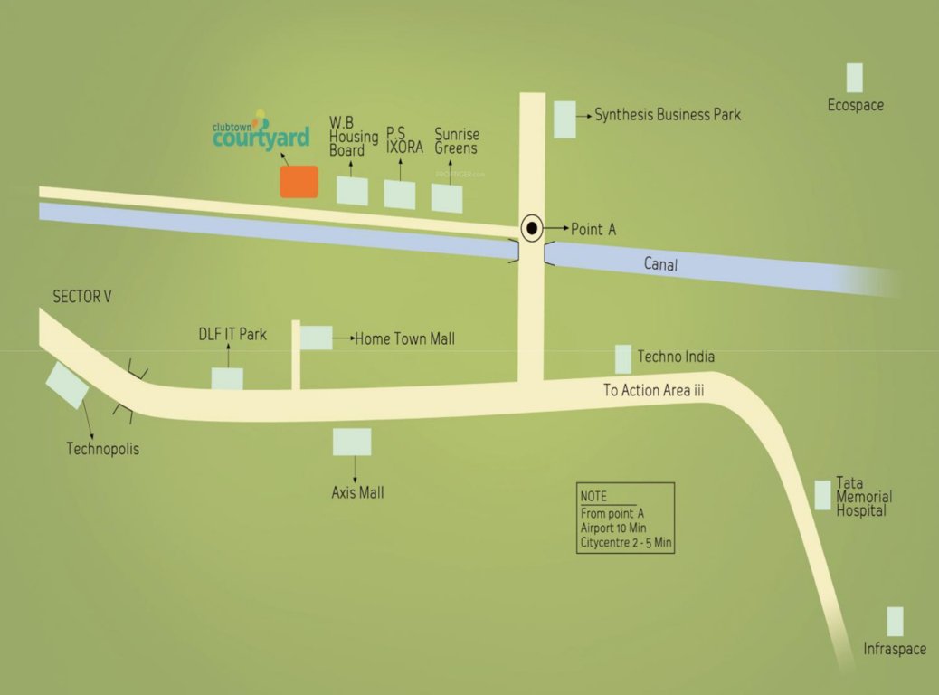  courtyard Location Plan