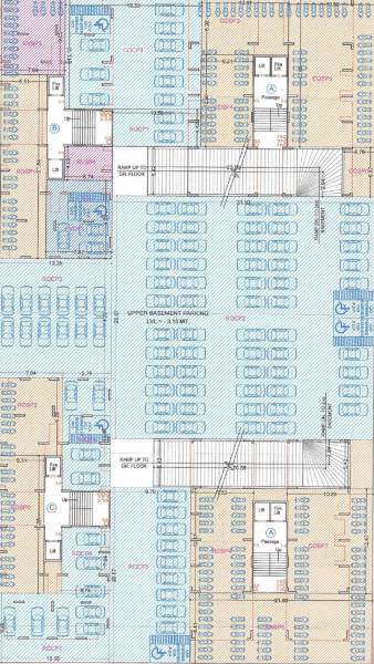 Block A, B,C and D Cluster Plan for Basement 2 samarth-2 Block A, B,C and D Cluster Plan for Basement 2