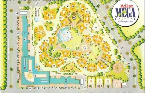 Images for Master Plan of Agarwal Aditya Mega City