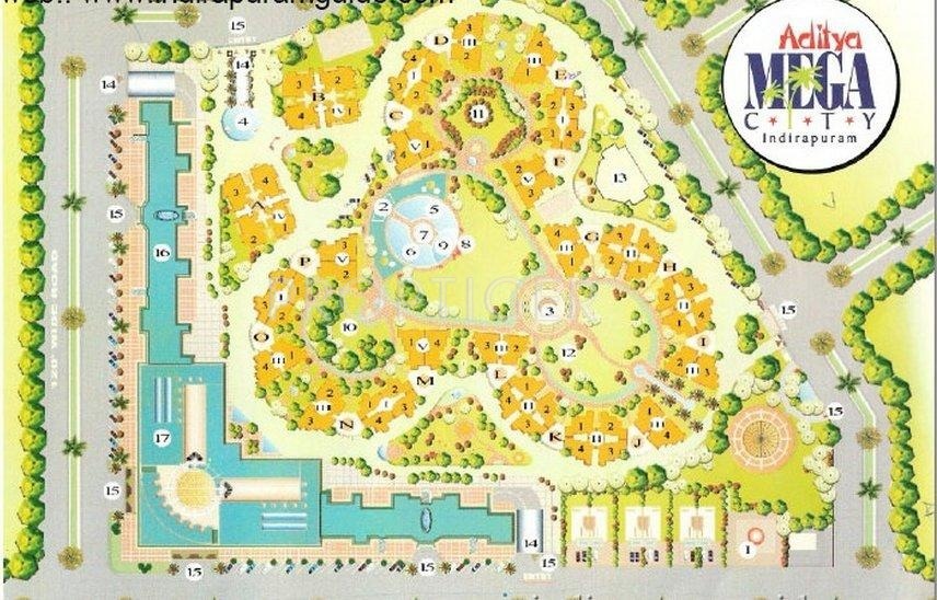 Images for Master Plan of Agarwal Aditya Mega City