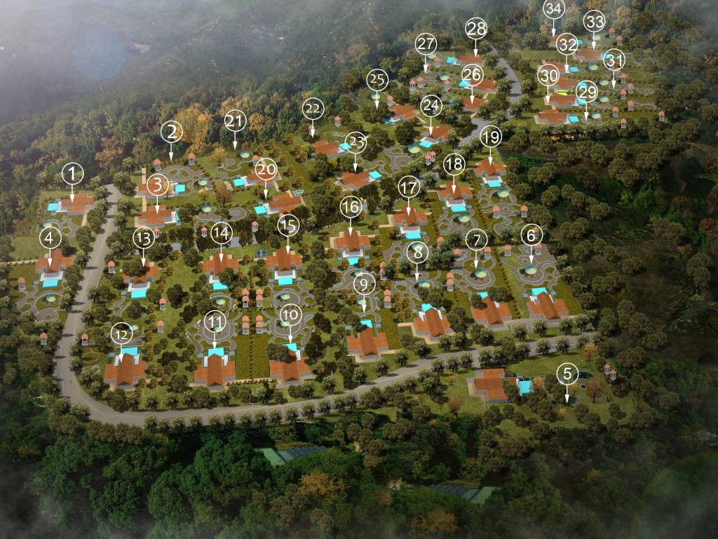  the ranch estate farms Layout Plan