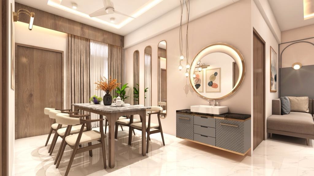 satyam homes Dining Area