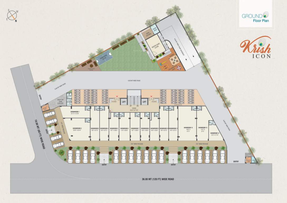  krish icon Krish Icon Cluster Plan