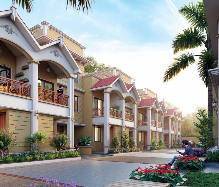  vatrika villa Elevation