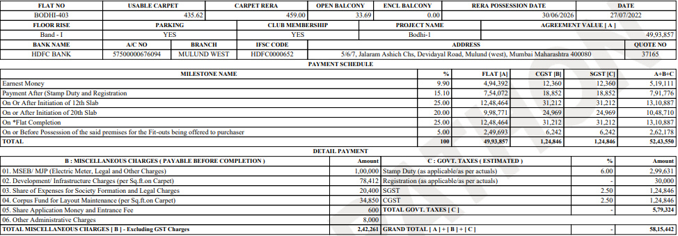 nexzone Time Linked Payment (TLP) Payment Plan