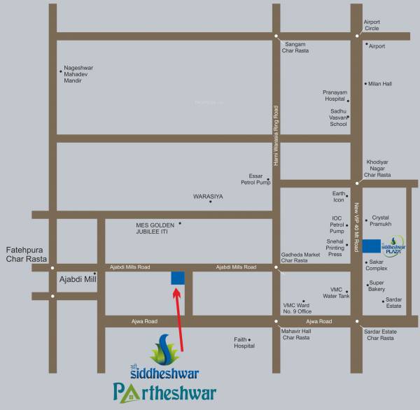  shree-siddheshwar-partheshwar Location Plan