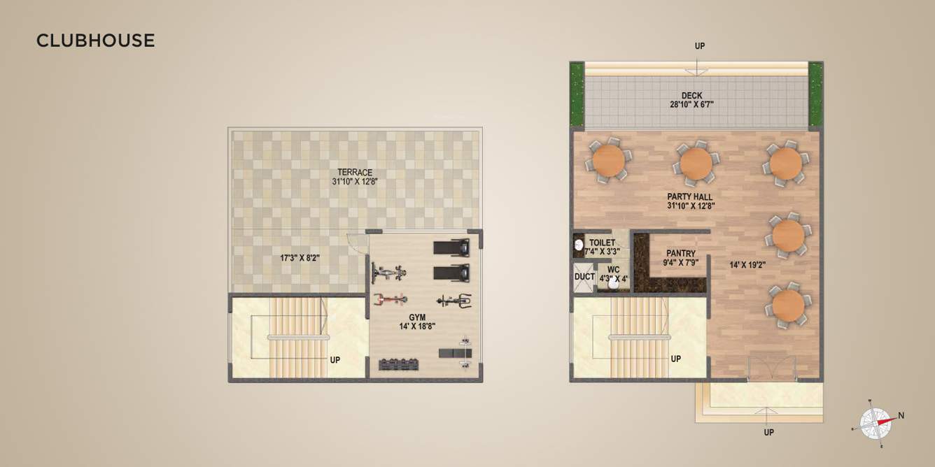  mangalam Building No 1 Club House Cluster Plan