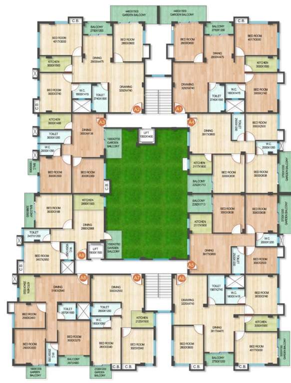 rajvansh Block A Cluster Plan