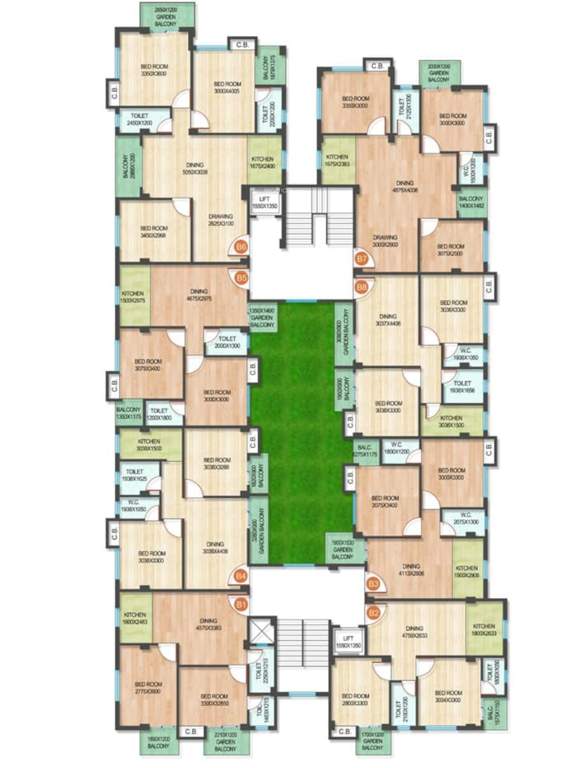  rajvansh Block B Cluster Plan