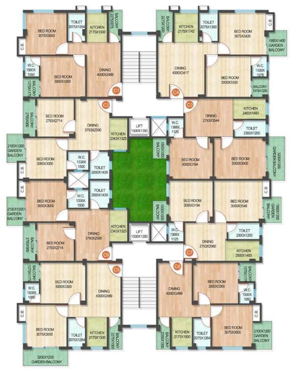  rajvansh Block C Cluster Plan