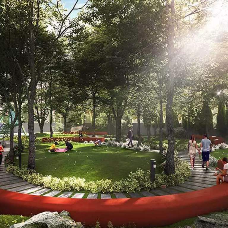  happinest kalyan 2 project a Landscape Garden and Tree Planting