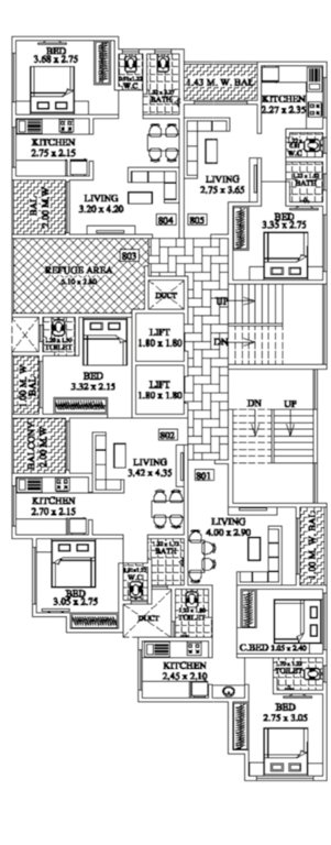  gmail luxuira Gmail Luxuira Cluster Plan for 8th Floor