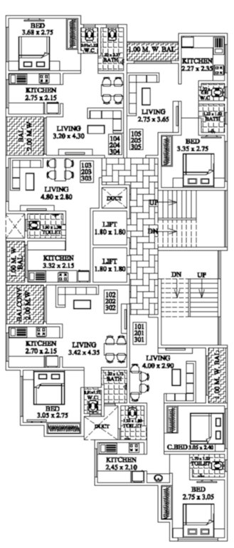  gmail luxuira Gmail Luxuira Cluster Plan from 1st to 3rd Floor