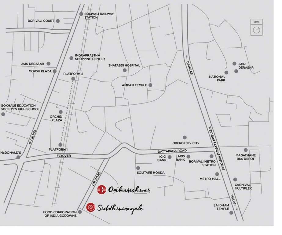  omkareshwar Location Plan