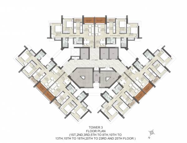  paramount-c Tower 3 Cluster Plan