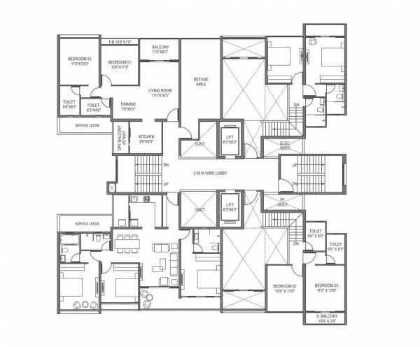  mirari-phase-2 Building D Cluster Plan for 12th Floor