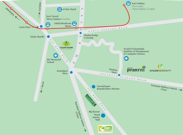  prakriti Location Plan