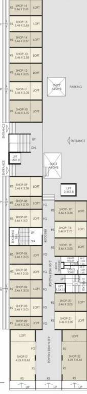  ramana primavista Building A Cluster Plan