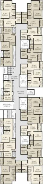  ramana-primavista Building A Cluster Plan