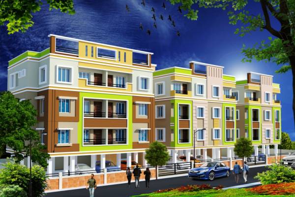 Elevation swapnoneer-apartment Elevation