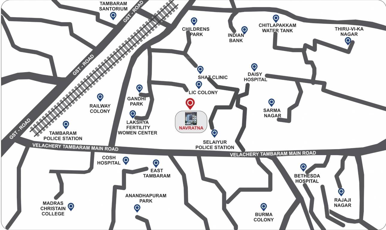  navratna Location Plan