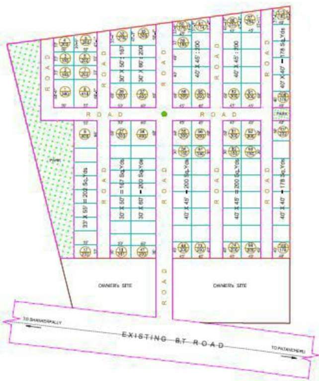  oxygen county phase 1 Layout Plan
