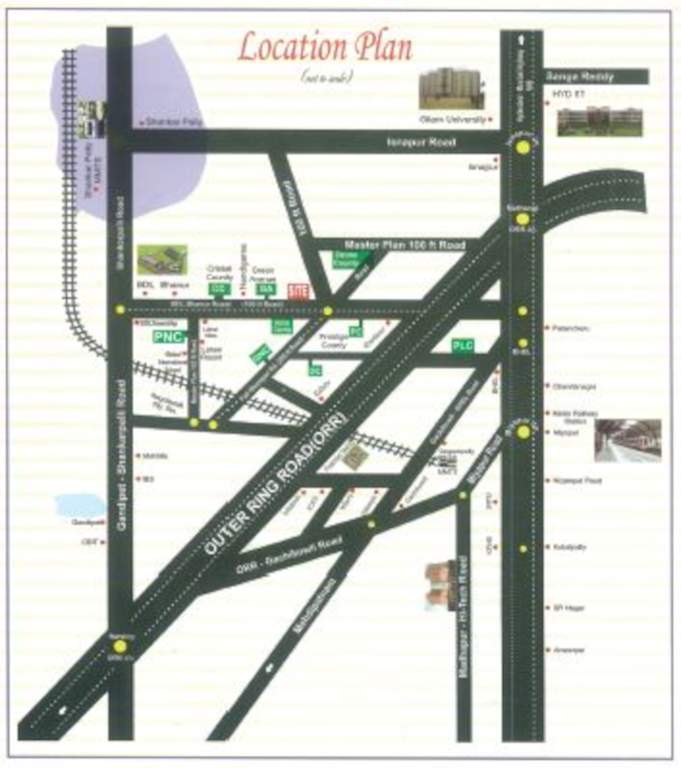  oxygen county phase 1 Location Plan