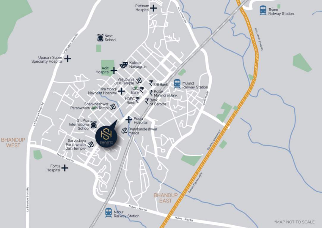  shanti heights Location Plan